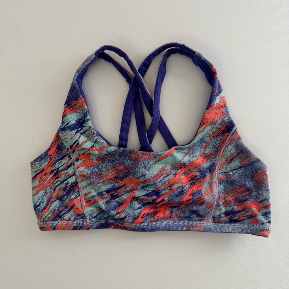Ivivva Kids By Lululemon Energy Reversible Sports Bra